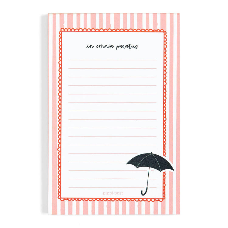 In Omnia Paratus Stars Hollow Notepad