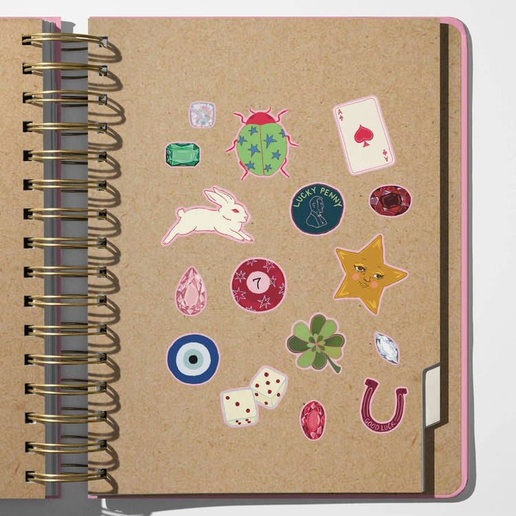 Lucky Girl Sticker Sheet