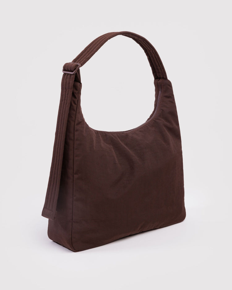 Baggu Nylon Shoulder Bag in Coffee