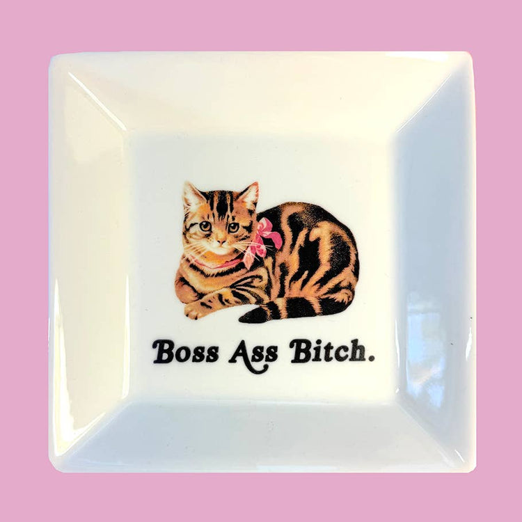 "Boss Ass Bitch." Trinket Tray