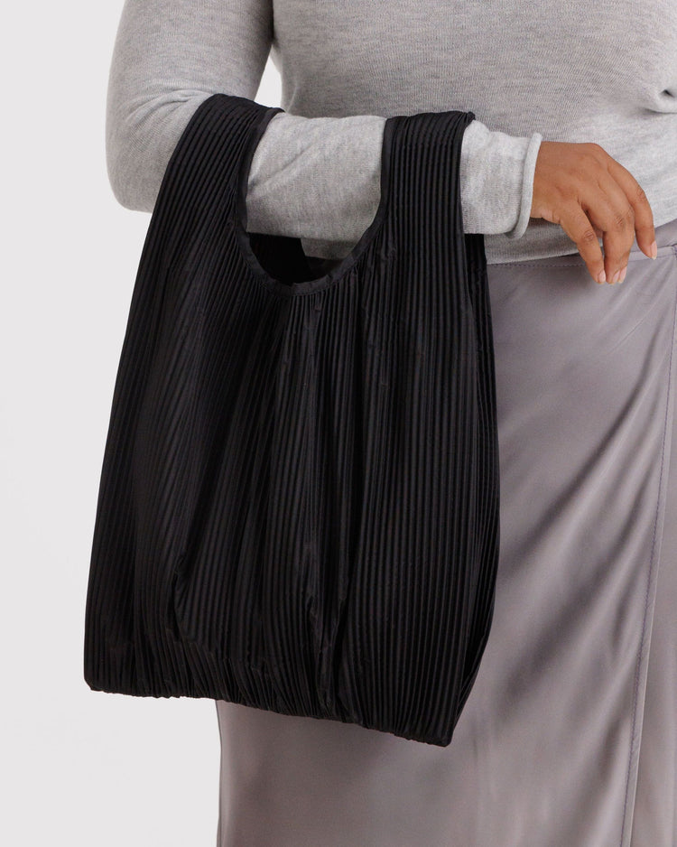 Baggu Pleated Bag in Black