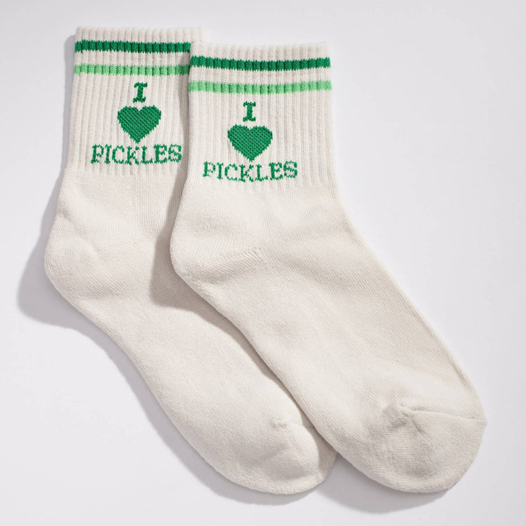 I Heart Pickles Socks