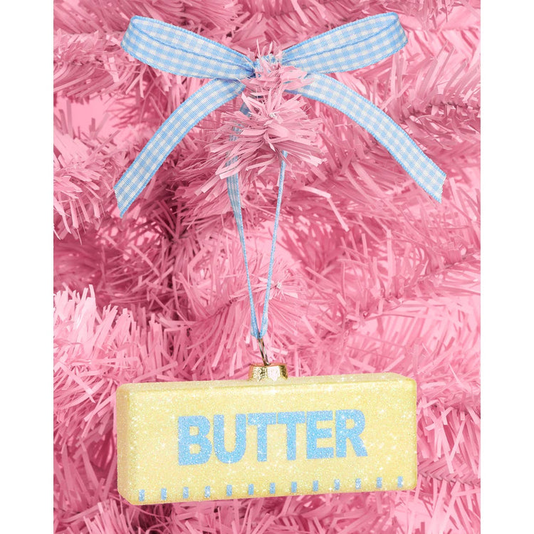 Glass Butter Ornament
