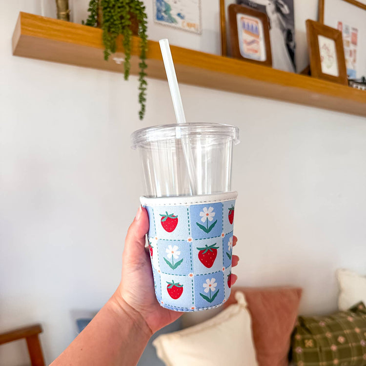 Strawberry Fields Iced Coffee Sleeve