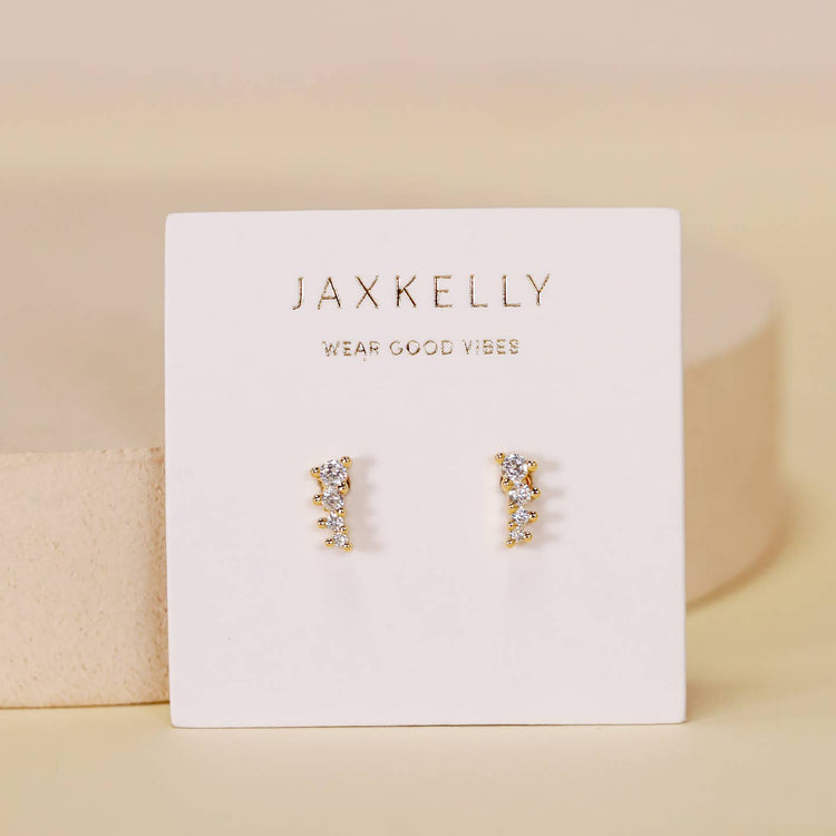 JaxKelly Mini Crawler - White CZ