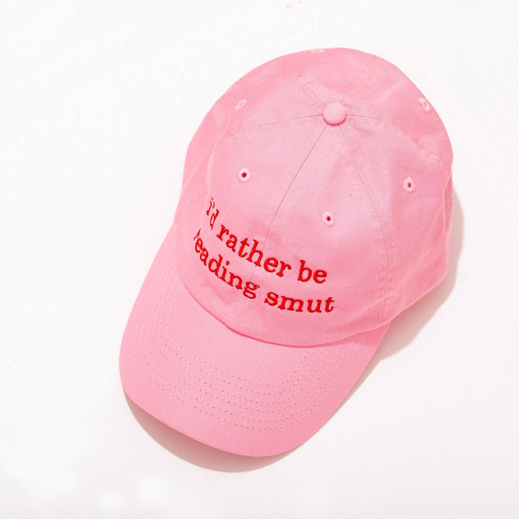 I'd Rather Be Reading Smut Baseball Hat