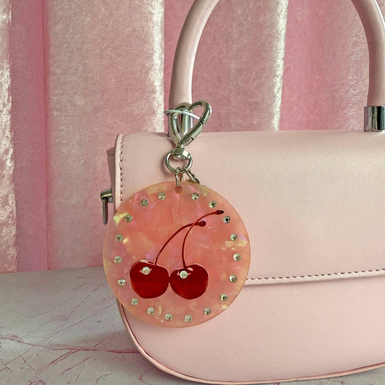 Maraschino Cherry Keychain