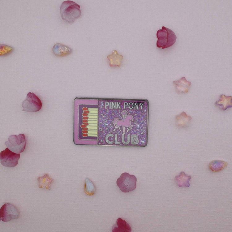 Pink Pony Pin