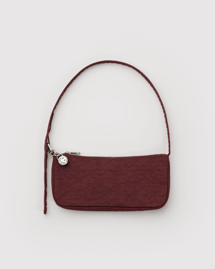 Baggu Nylon Pochette in Mahogany