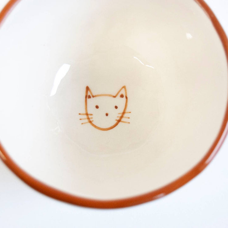 Cat Icon Stoneware Mug