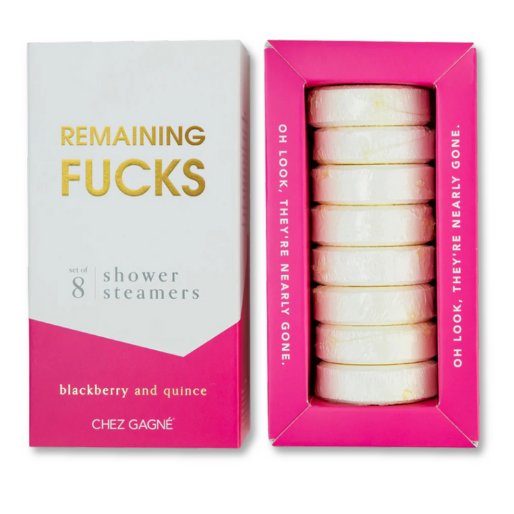 Remaining F*cks Shower Steamers