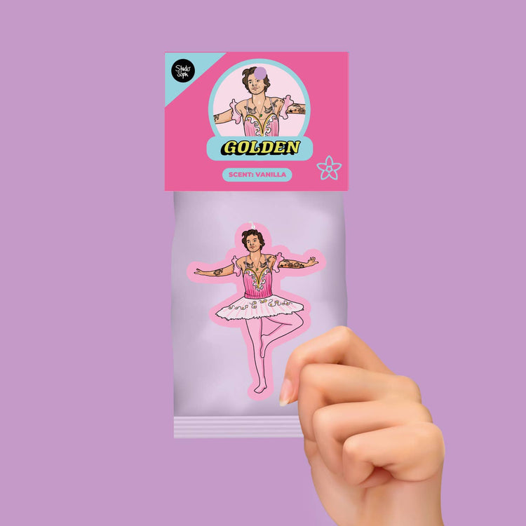 Golden Harry Vanilla Air Freshener