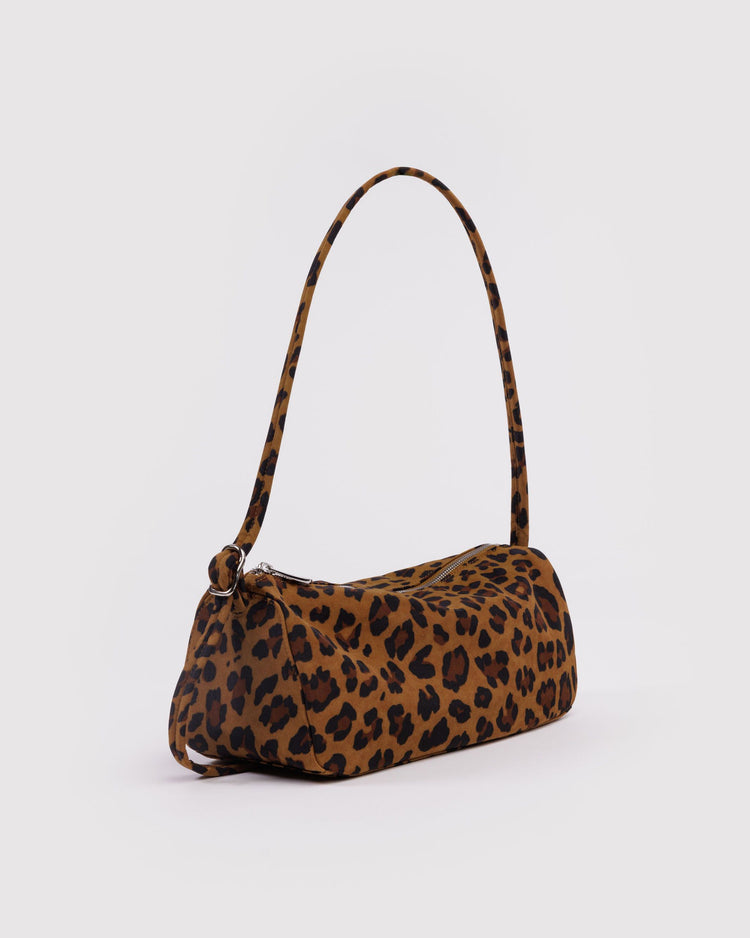 Baggu Nylon Loaf Bag in Leopard