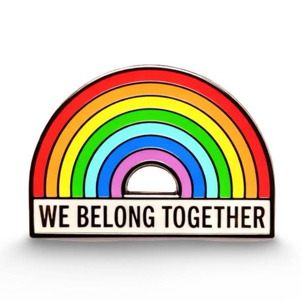 “We Belong Together” Aperture Inspired Enamel Pin
