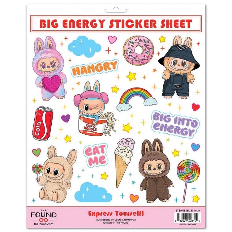 Labubu Sticker Sheet