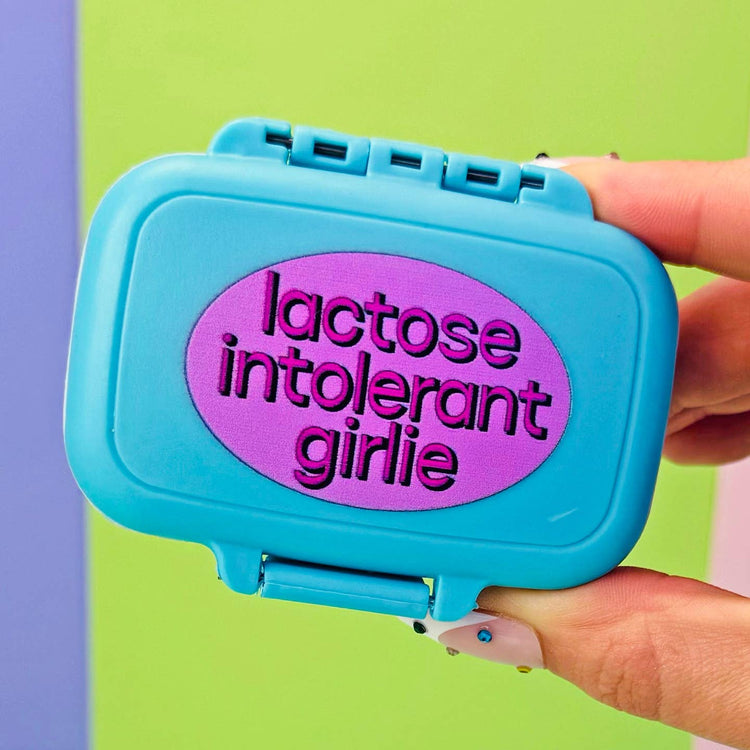 Lactose Intolerant Girlie Pill Case
