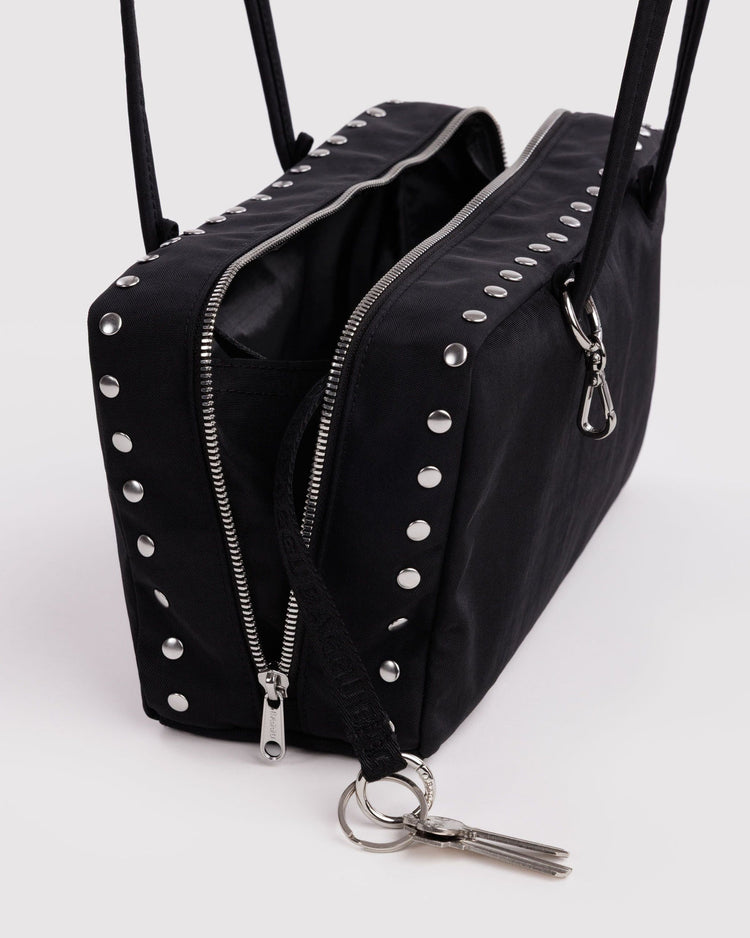 Baggu Nylon Bowler Bag in Studs