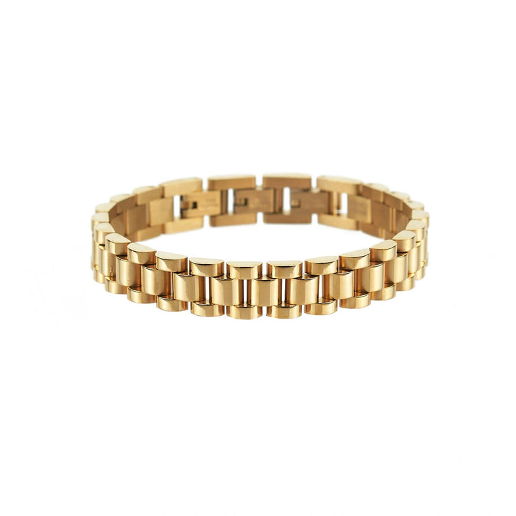 Waterproof Gold Watch Band