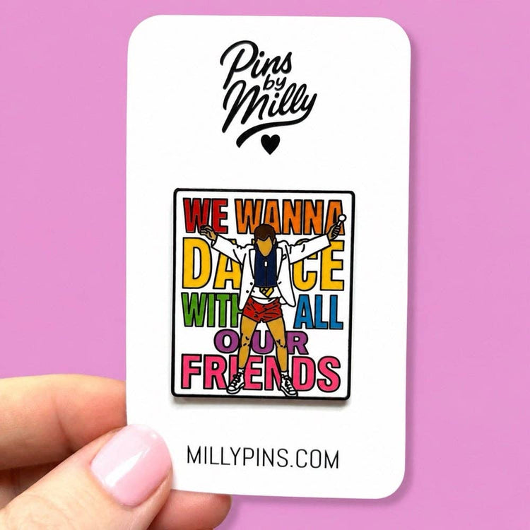 Dance with All Our Friends Harry Styles Enamel Pin