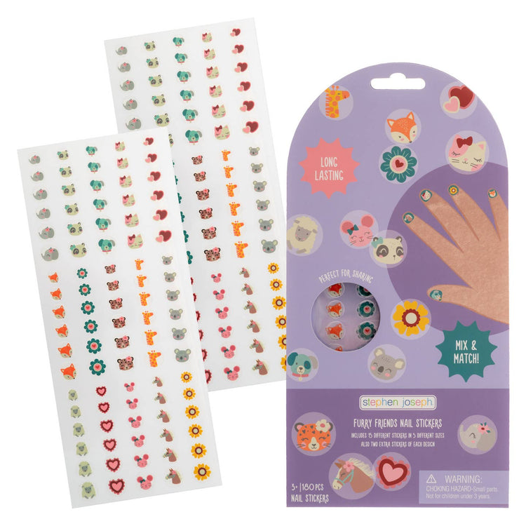 Clear Animal Nail Stickers