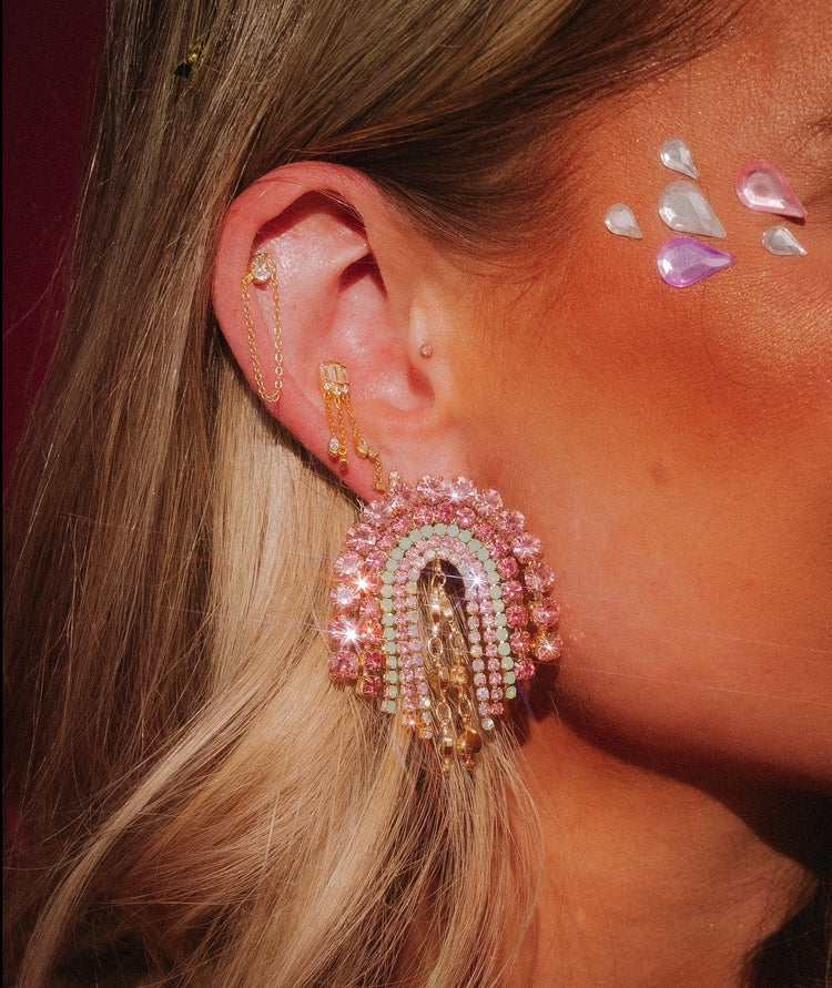 True Love's Kiss Baby Jumbo Earrings