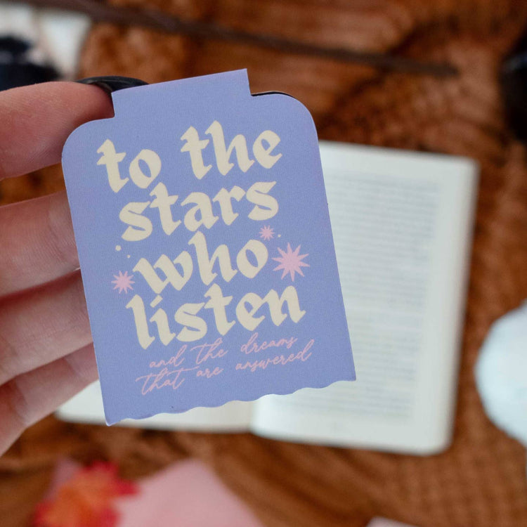 To All the Stars Who Listen Magnetic Bookmark