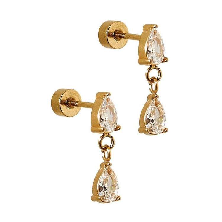 Vivian Screwback Stud Earrings