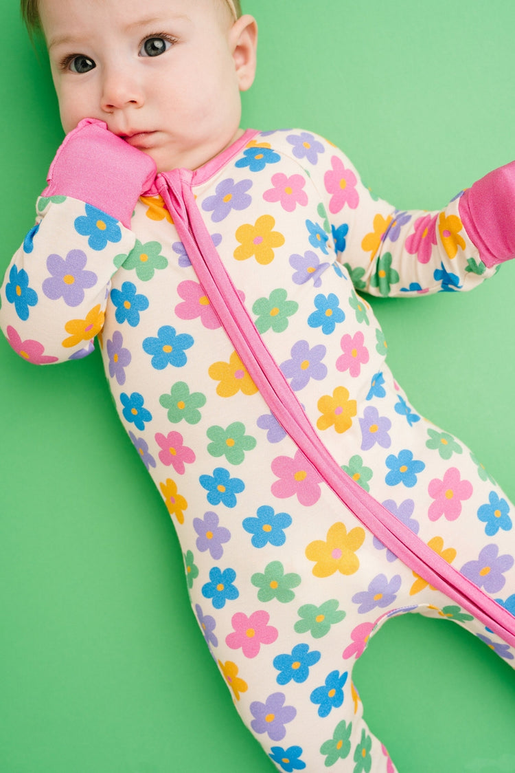 Retro Flower Bamboo Sleeper