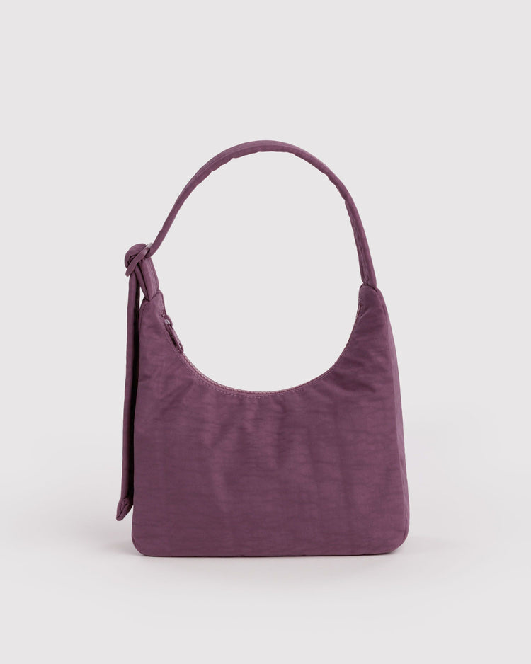 Baggu Mini Nylon Shoulder Bag in Wild Plum