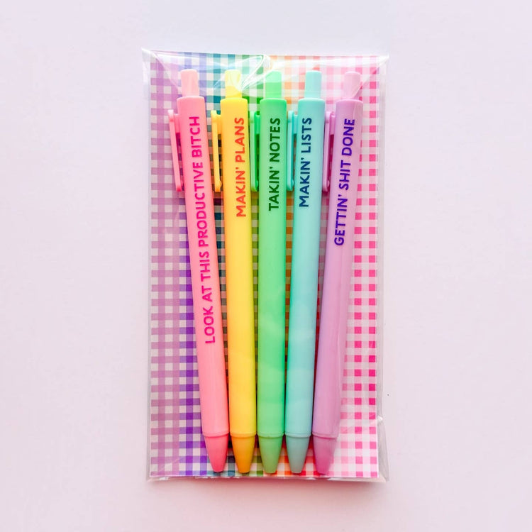 The Productive Bitch Pen Pack!