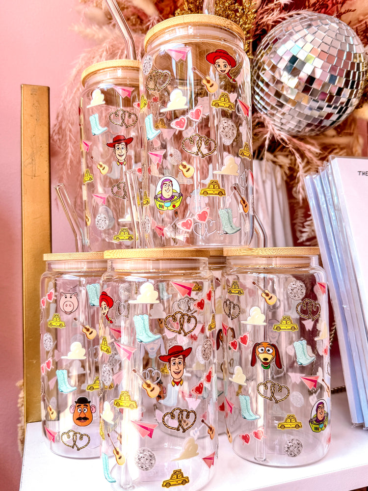 TS & Toy Story Glass Cup