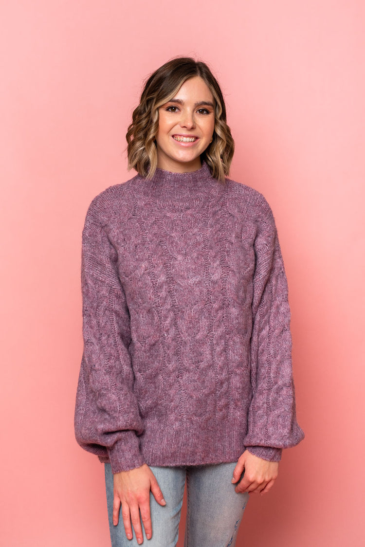 Lovita Cable Knit Sweater