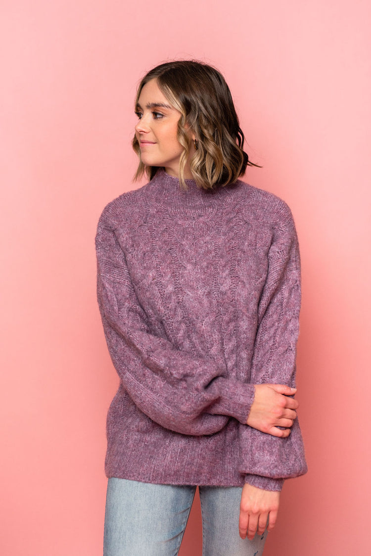 Lovita Cable Knit Sweater