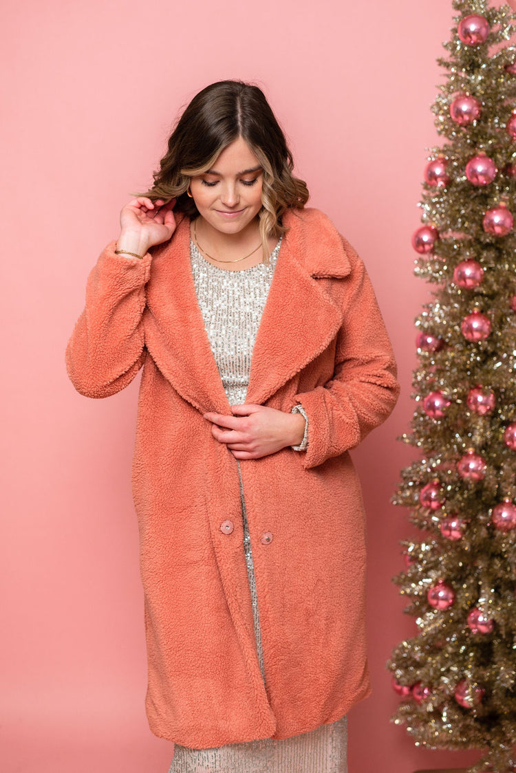 Sadie & Sage Gemma Teddy Coat