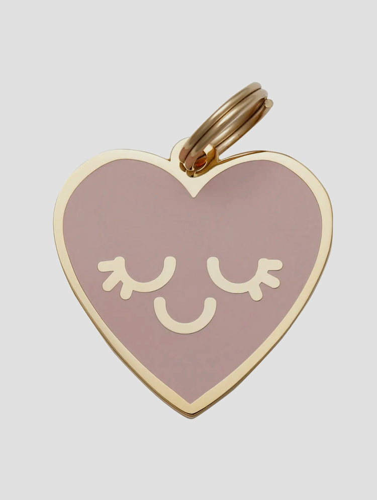 Smiling Heart Pet ID Tag
