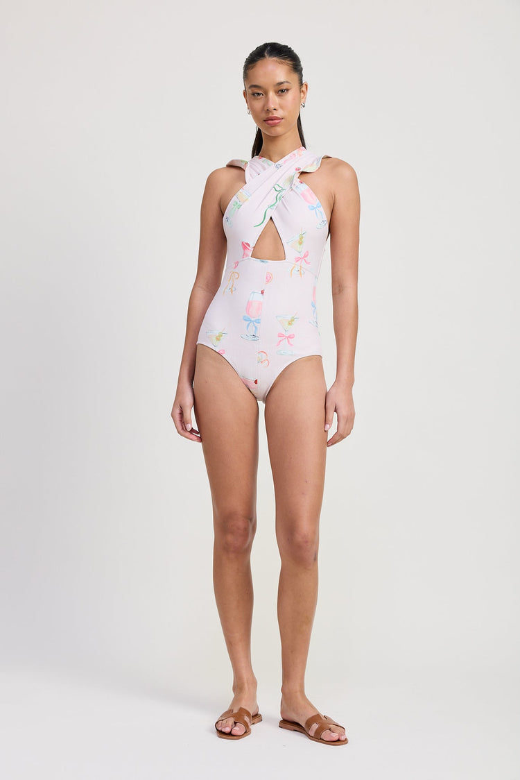 Mia Ruffle One-Piece Swimsuit