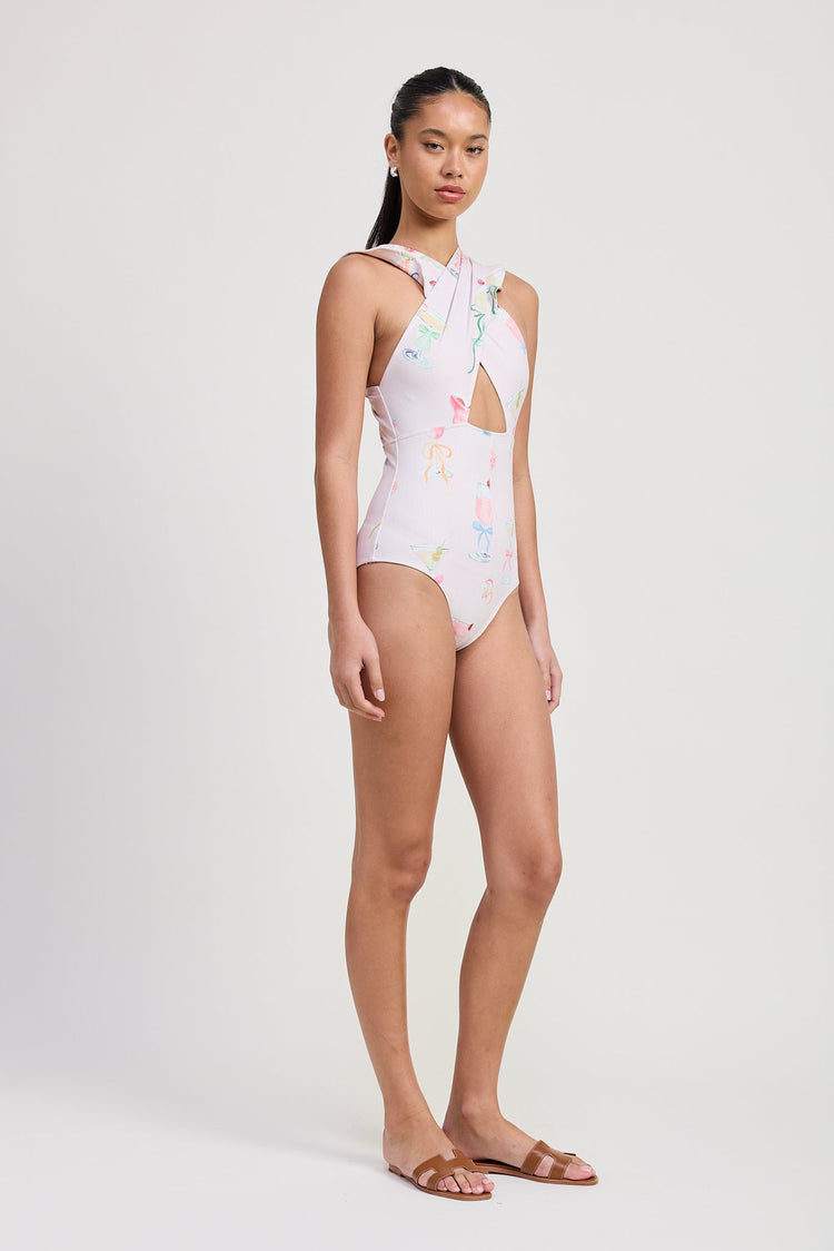 Mia Ruffle One-Piece Swimsuit