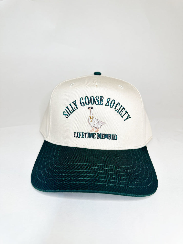 Silly Goose Society Embroidered Hat