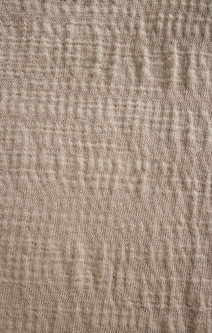 Z Supply Sloane Textured Slub Top in Parchment
