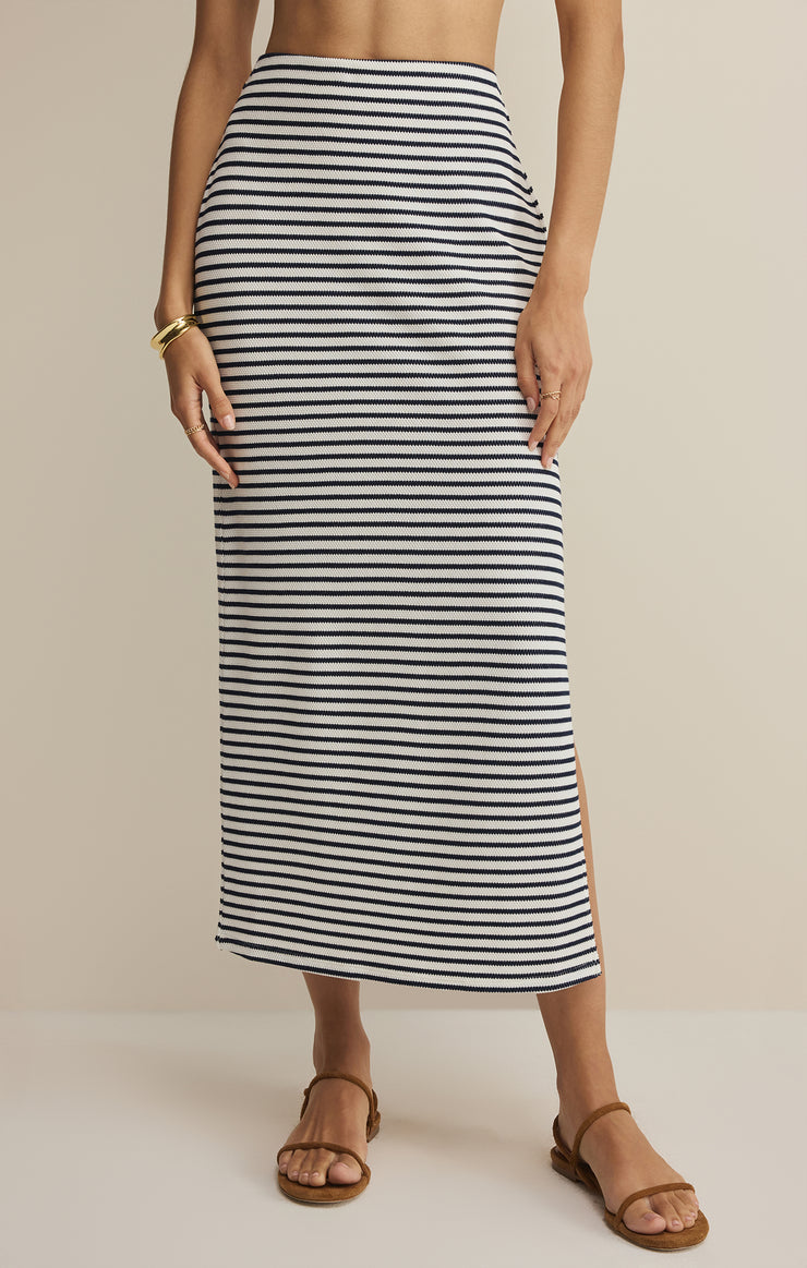 Z Supply Ainslie Stripe Midi Skirt – Francis + Fern