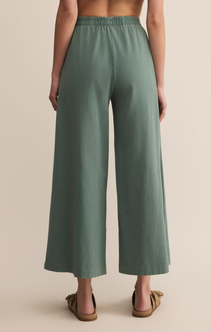 Z Supply Scout Jersey Pant in Hunter Green