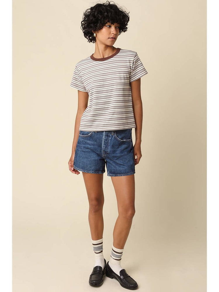 Mila Stripe Baby Tee