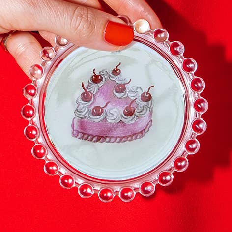 Heart Cake Trinket Dish