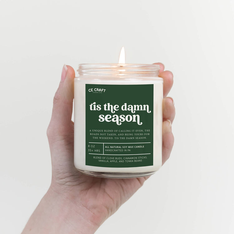 Tis The Damn Season 16 oz Candle