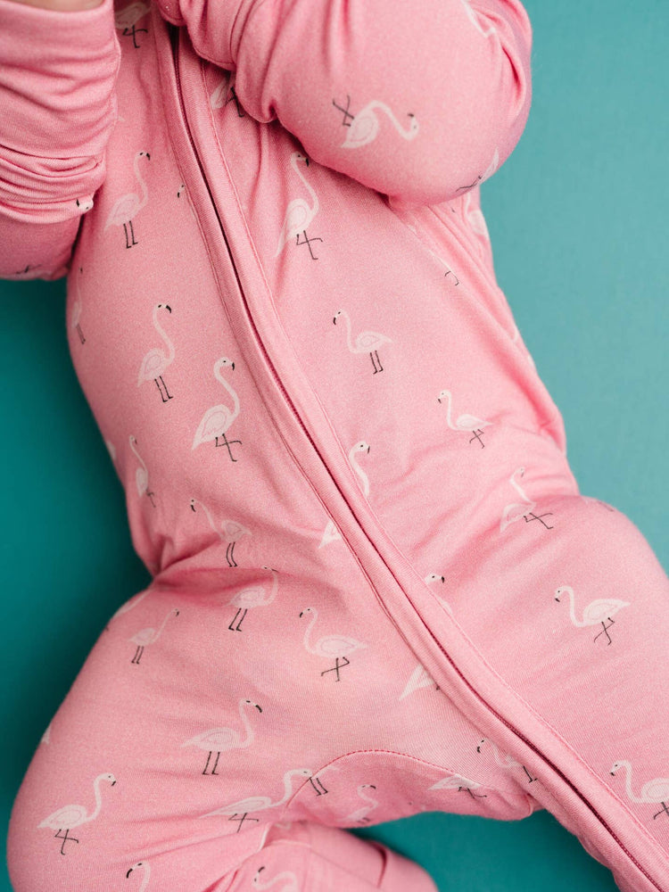 Pink Flamingo Bamboo Sleeper
