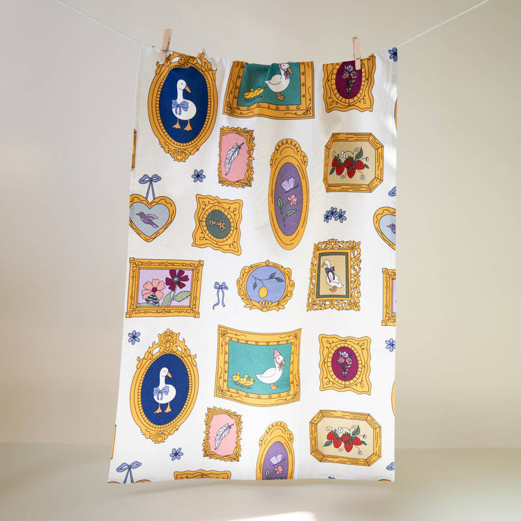 Lucky Duck Tea Towel