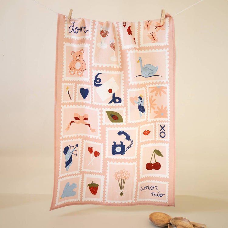 Love Letter Tea Towel