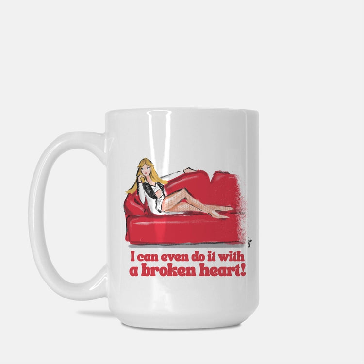 Broken Heart Coffee Mug
