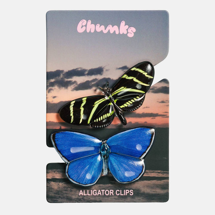 Chunks Allie Butterfly Clips in Light Catchers