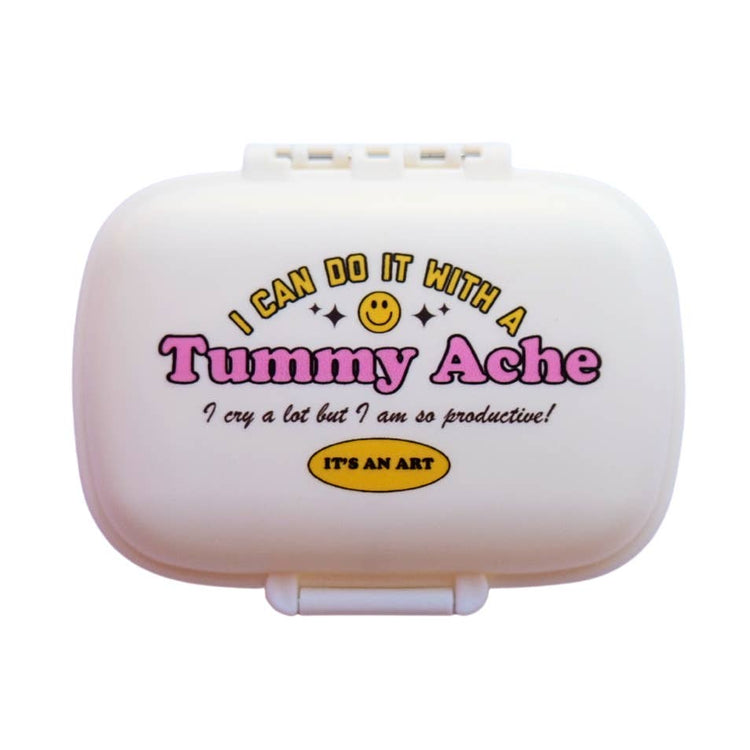 I Can Do It with A Tummy Ache Pill Case